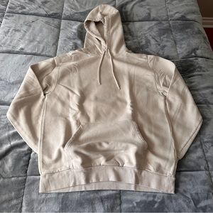 Men’s H&M Beige Hoodie size Large